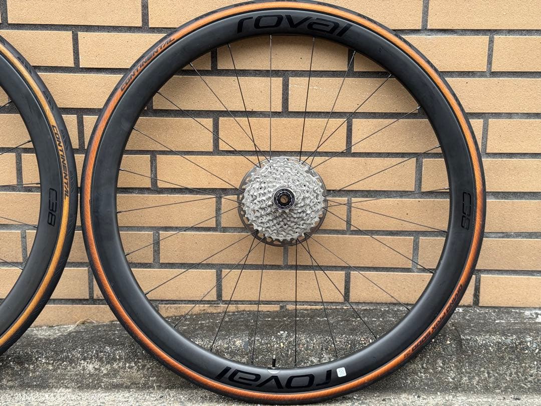 ロヴァール ROVAL C38 カーボン チューブレス ディスク ホイールセット
