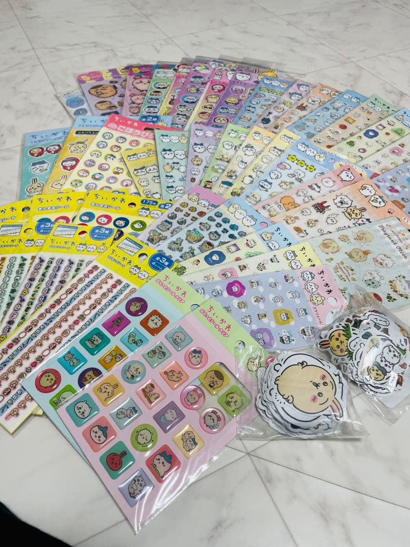 新品未使用品　大人気　ちいかわ　シールセット ぷっくりシール　バラ売り不可