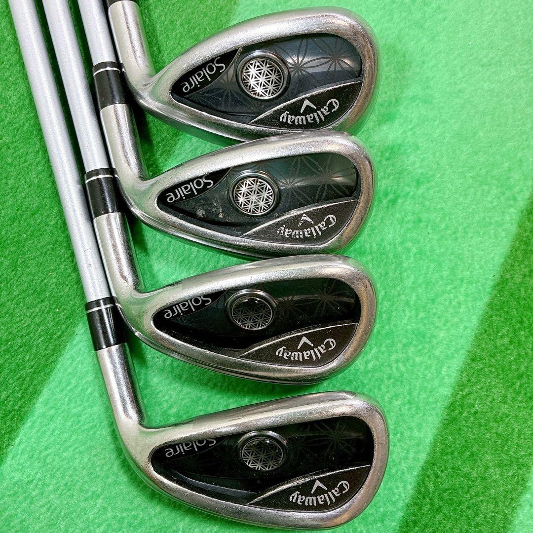 Callaway SOLAIRE レディース アイアンセット フレックスL