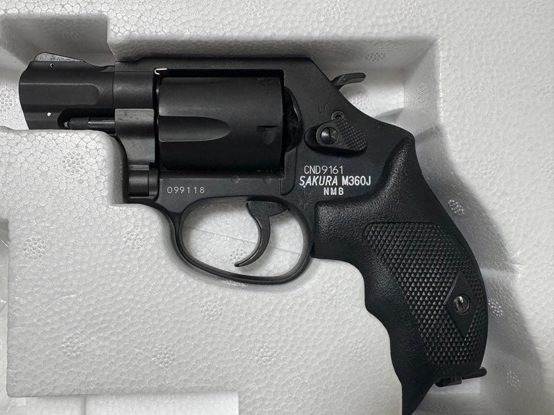 タナカ S&W M360J SAKURA 海上保安庁モデル HWモデルガン