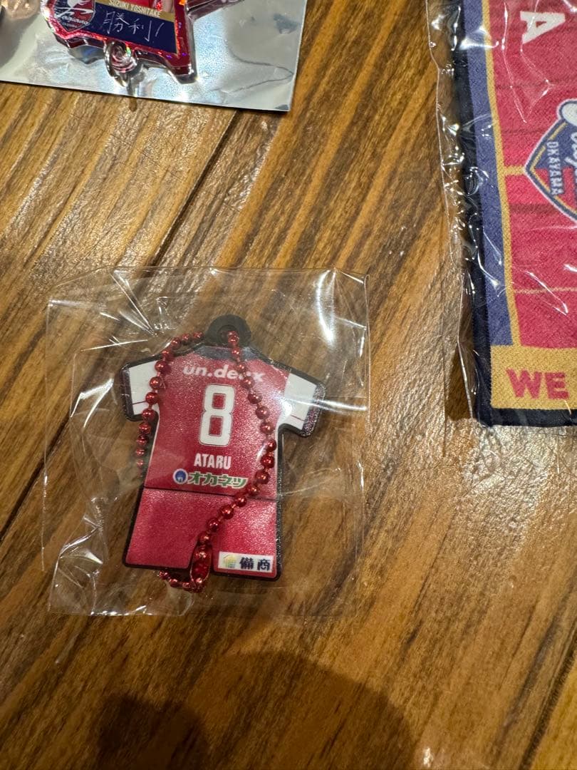 江坂　佐藤龍之介等　ファジアーノ岡山　ガチャ　キーホルダー等