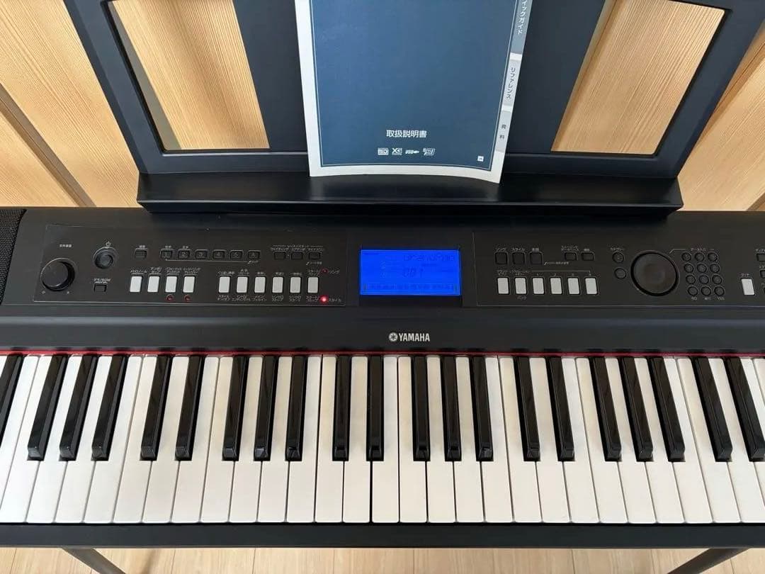 【美品】YAMAHA ヤマハ 電子ピアノ NP-V60 ピアジェーロ　76鍵盤
