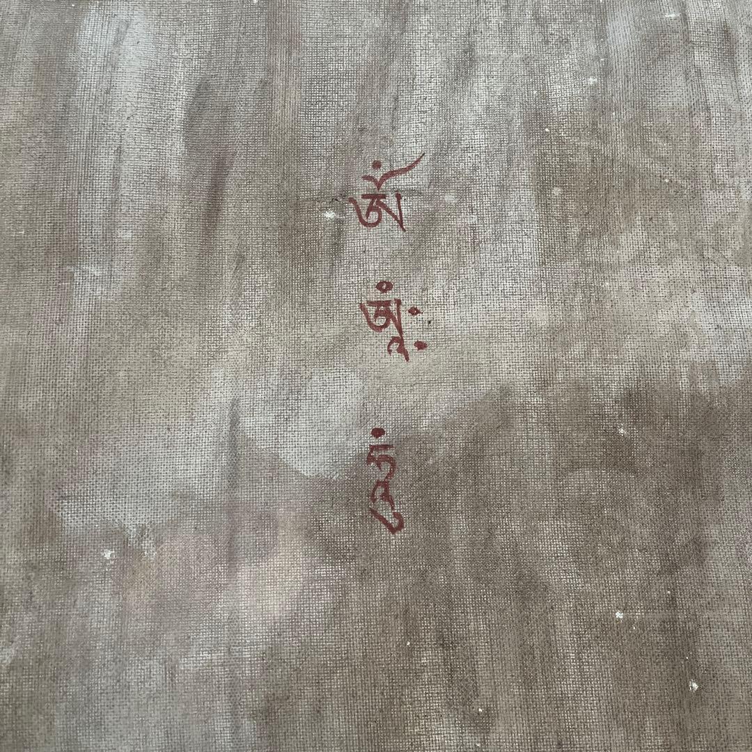 観音菩薩 金箔 絵画 73cm x 106cm（額サイズ）