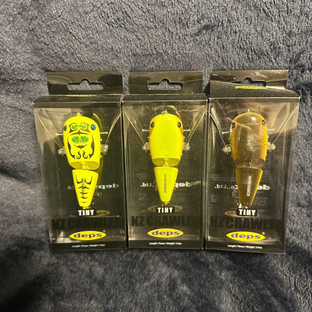 deps TINY NZ CRAWLER タイニーNZクローラー三体セット