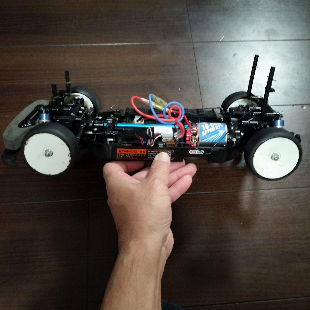 タミヤ TT01 シャーシ、サンワ MX-3G プロポ セット