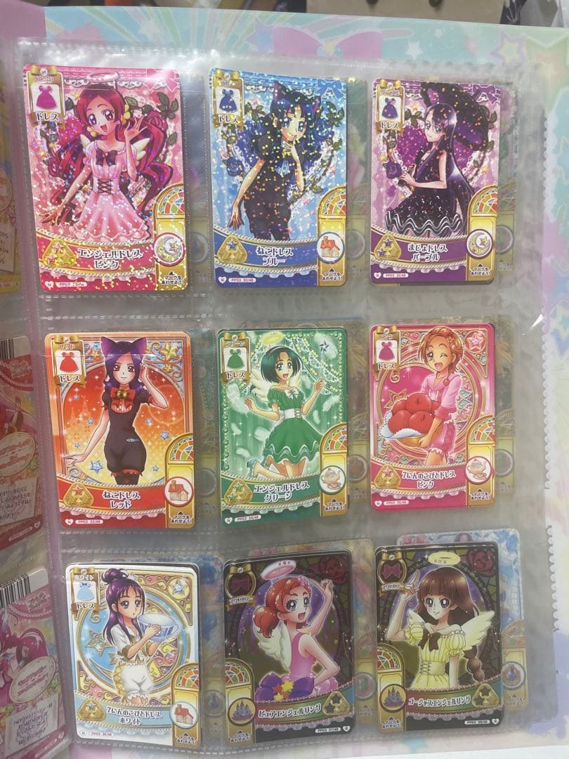 【プリキュア】カード77枚 新聞 クリアファイルセット