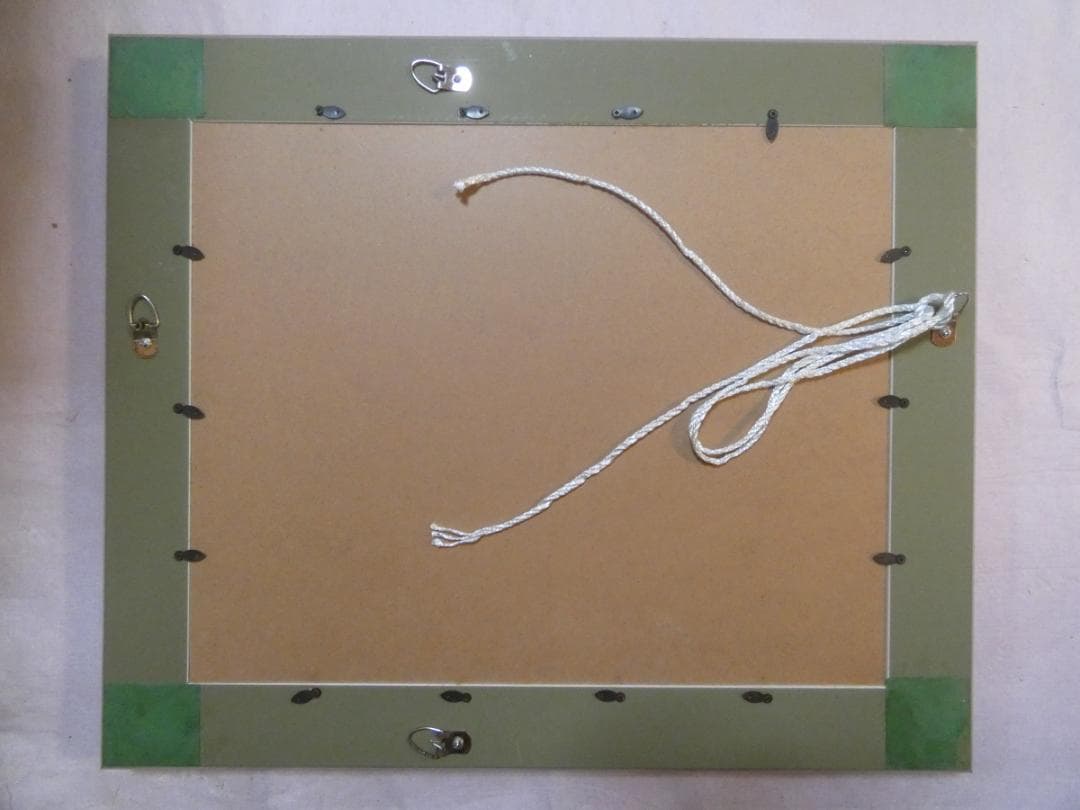 美人像　油絵　鶴田一郎　人物画　F6　額付き　手描き　肉筆