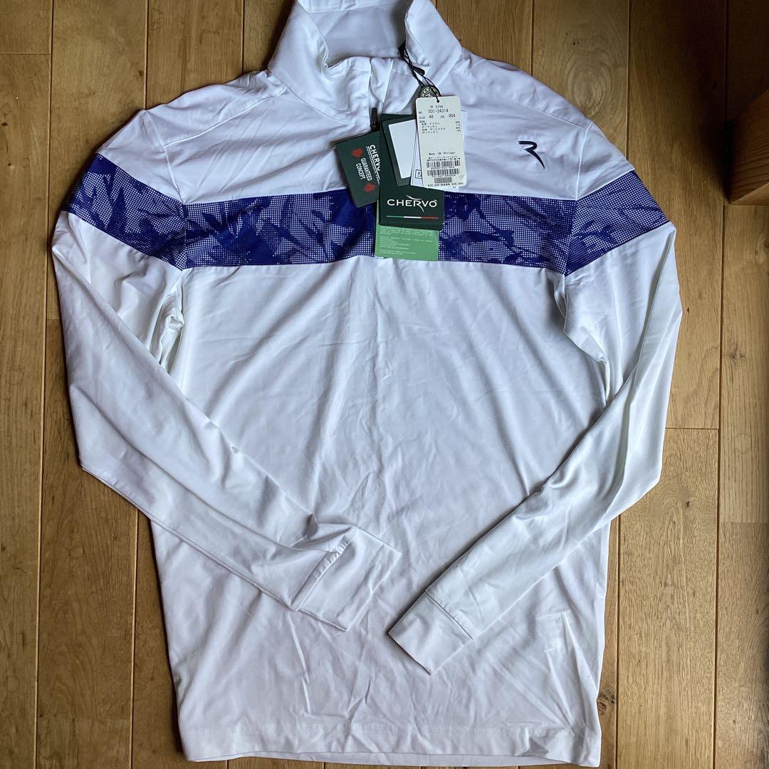 【新品・未使用品】CHERVO モックネックシャツ 46 シェルボ
