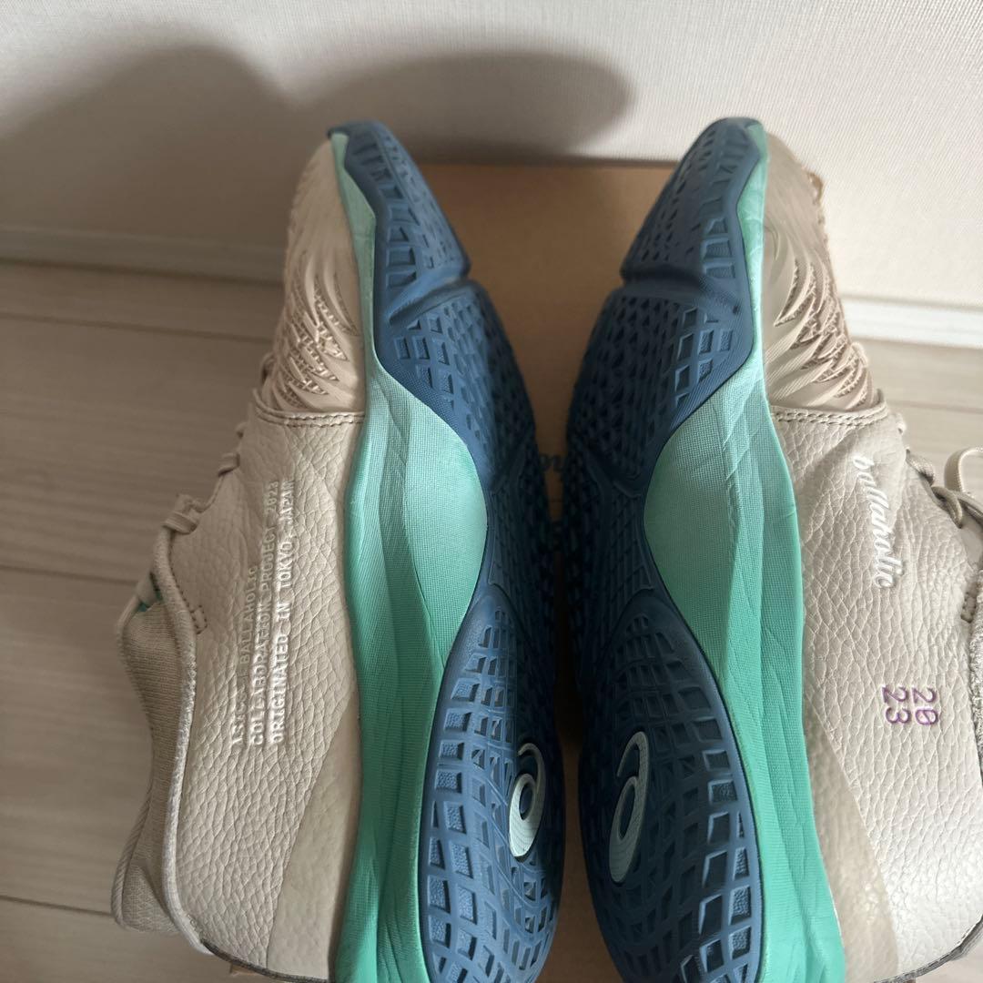 バスケットボールシューズ asics ballaholic コラボ27.0cm