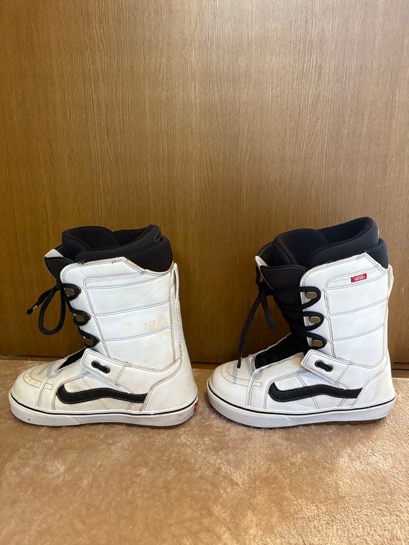 VANS バンズ　スノーボードブーツ 25cm ホワイト/ブラック