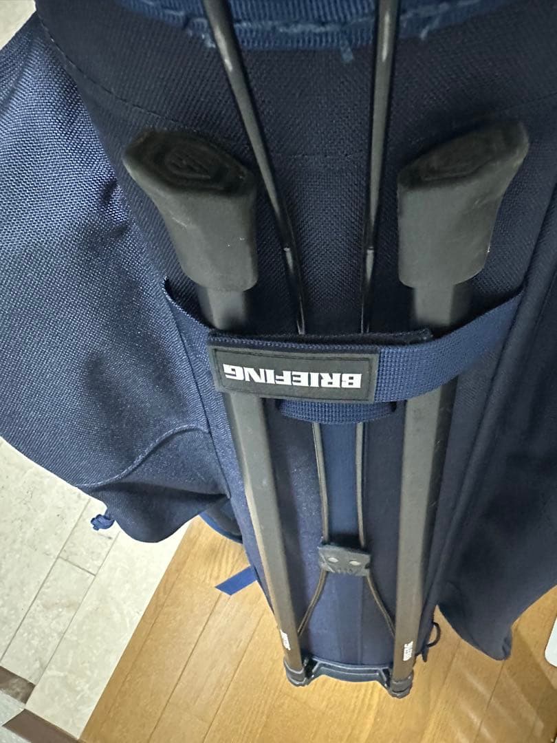 ミーBRIEFING ネイビー キャディバッグ スタンド式