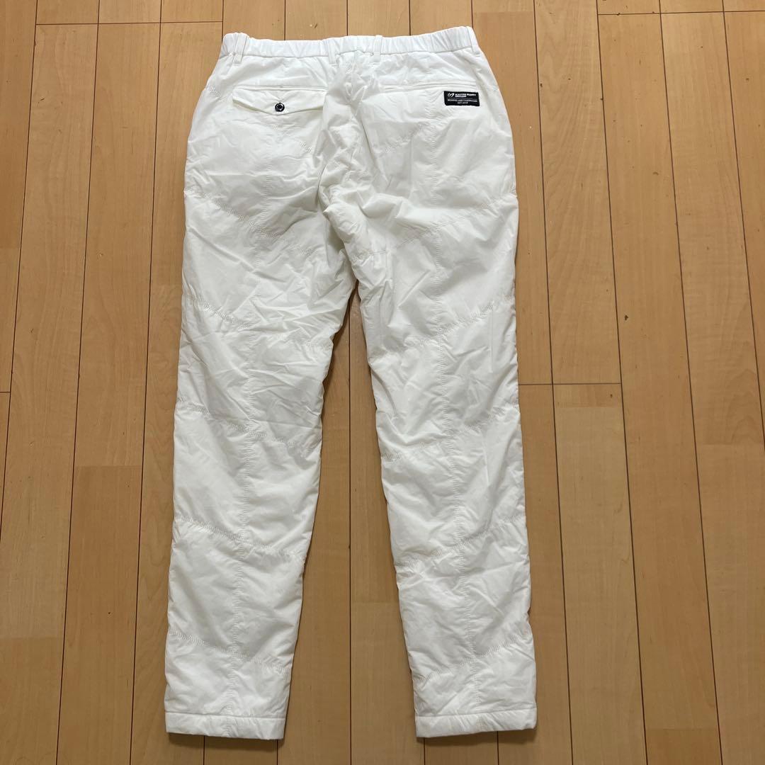 MASTER BUNNY EDITION 中綿パンツ　ホワイト　サイズ5