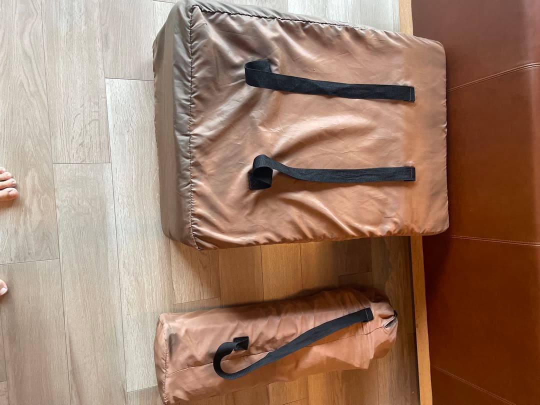 廃盤品　バルコニーで使用　LOGOS ロゴス グランベーシック グランプソファ2