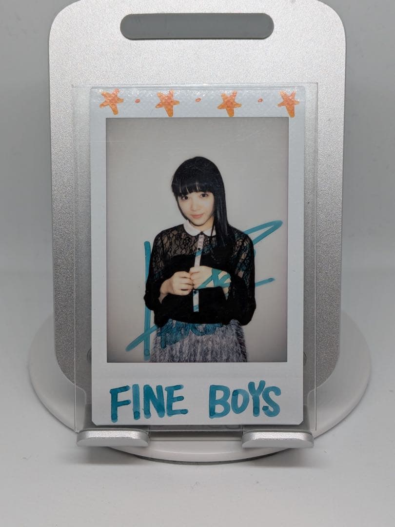 【当選品】私立恵比寿中学 中山莉子 直筆サイン入りチェキ FINEBOYS