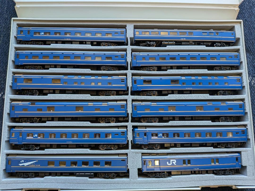 【おまけ付き】TOMIX 24系(92397/92756等)北斗星 最終編成風