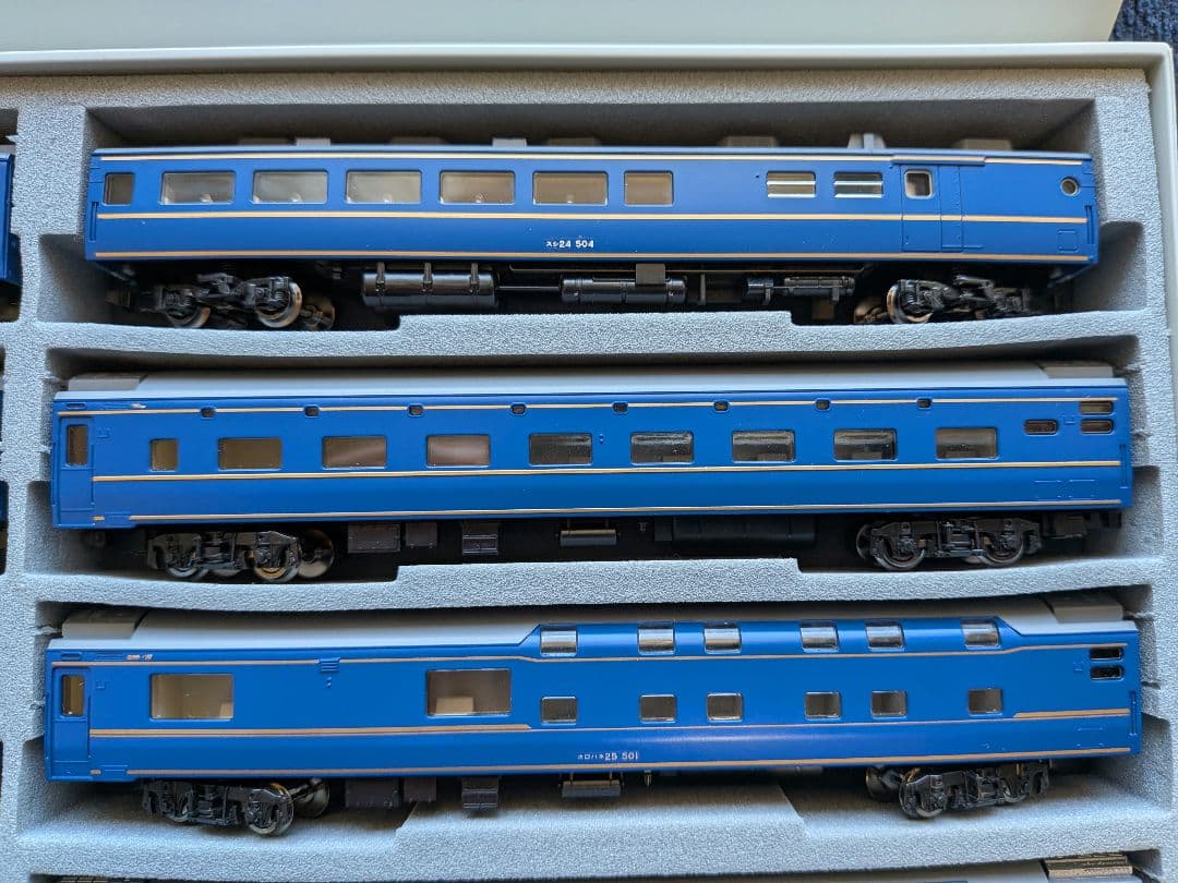 【おまけ付き】TOMIX 24系(92397/92756等)北斗星 最終編成風