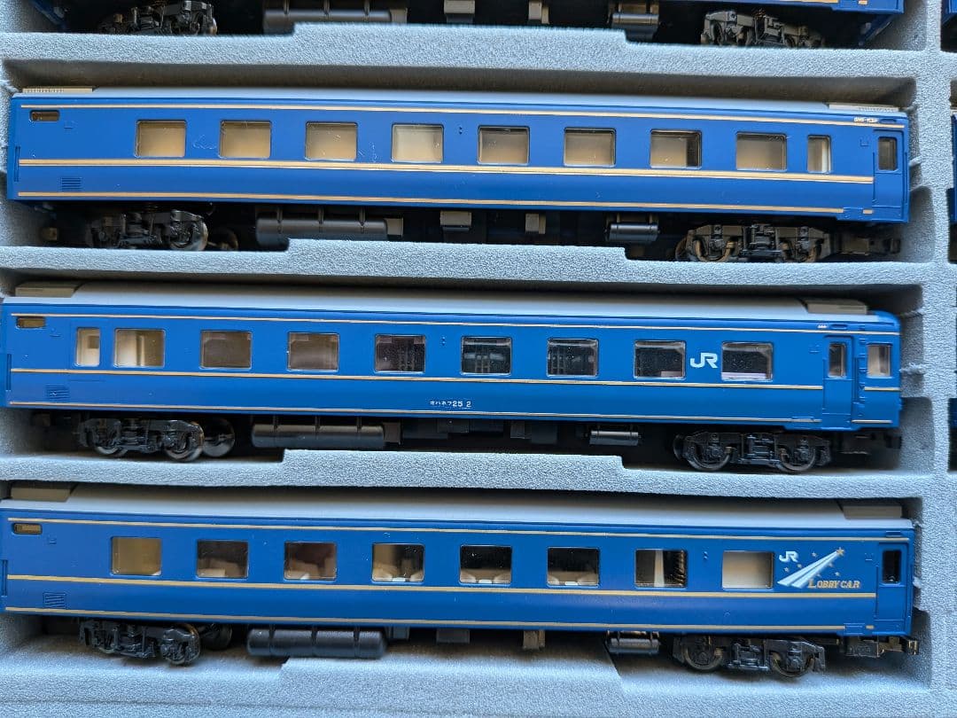 【おまけ付き】TOMIX 24系(92397/92756等)北斗星 最終編成風