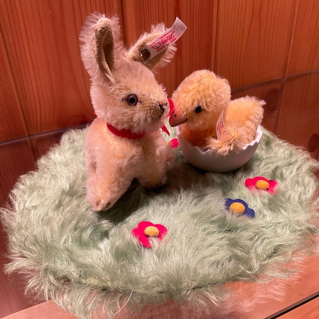 【美品】シュタイフ　イースタージオラマ