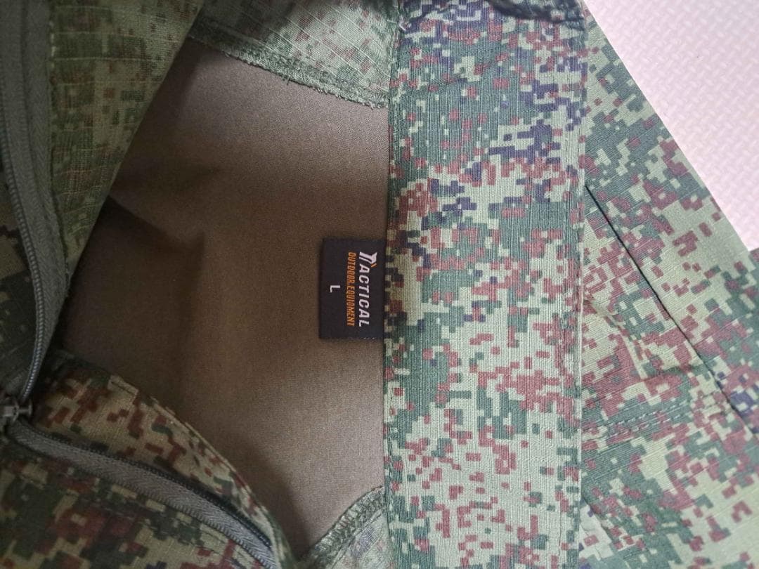 EMR迷彩 コンシャツ パンツ ジャケット 3点セット ロシア軍 Lサイズ