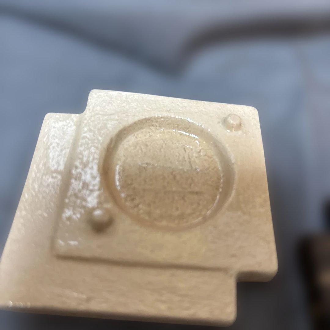 茶道具 黒柿　楽香合