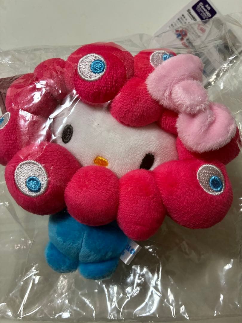 ハローキティ 万博キーホルダー カラビナ付き