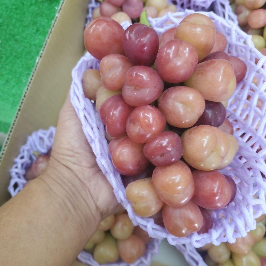 2️⃣ 山梨県産 マイハート ７房入り 箱込み5.4キロ