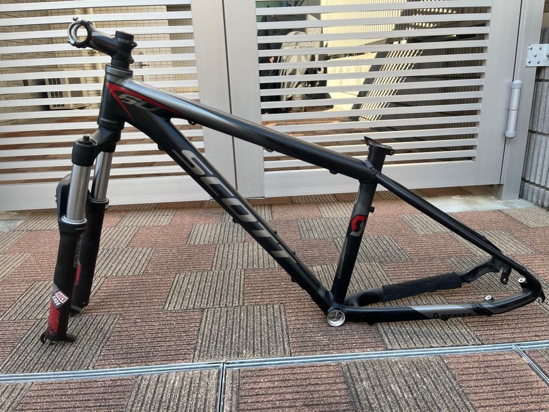 Scott マウンテンバイクフレーム サスペンションフォーク付き