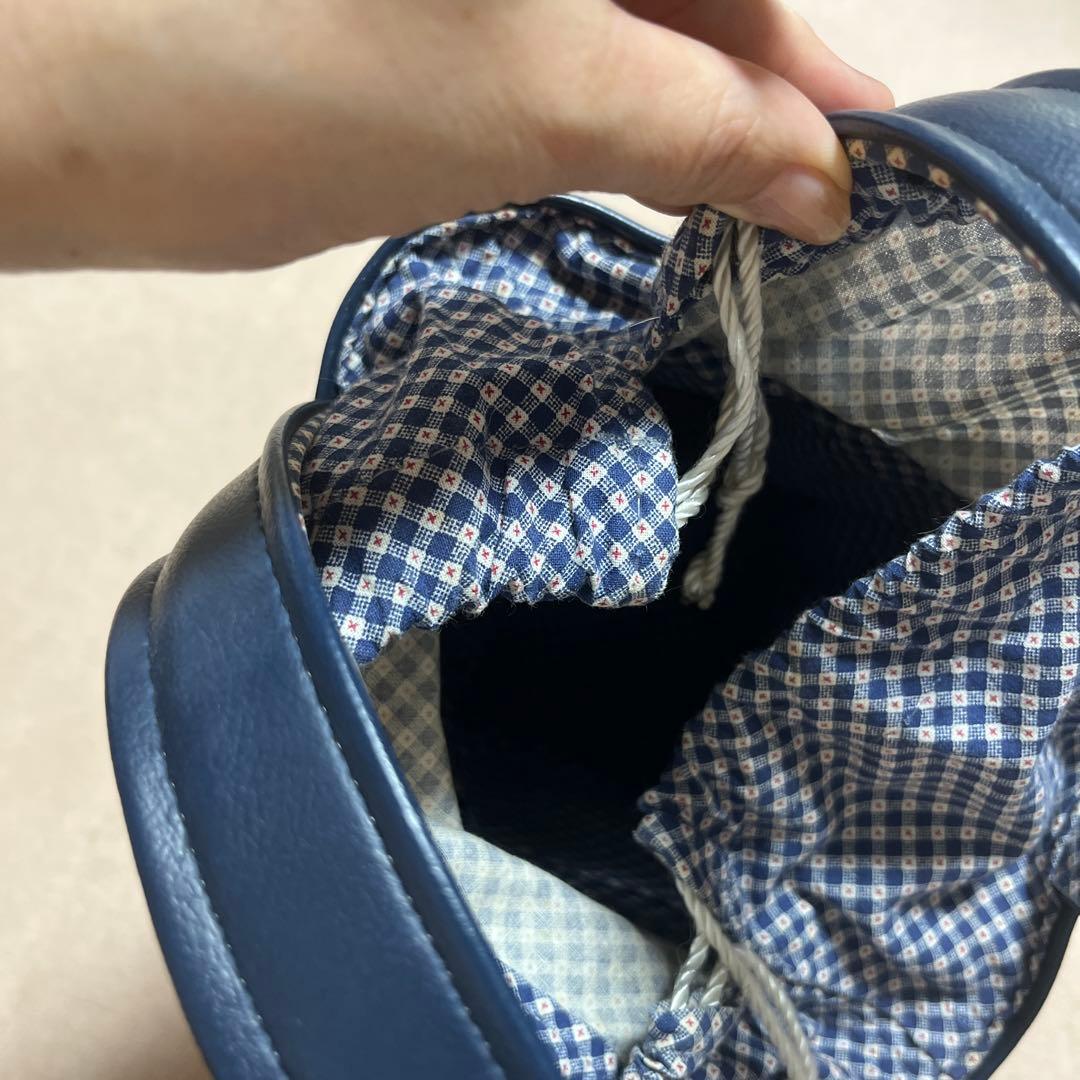 リンゴとミカン様♡ ゴルフカートバッグ　ネイビー　 美品