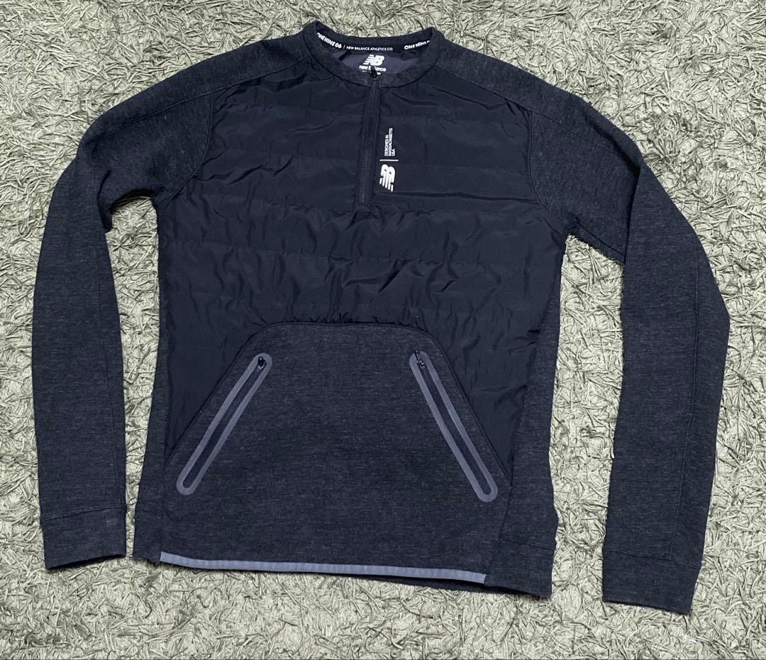 ニューバランス　ハーフジップジャケット