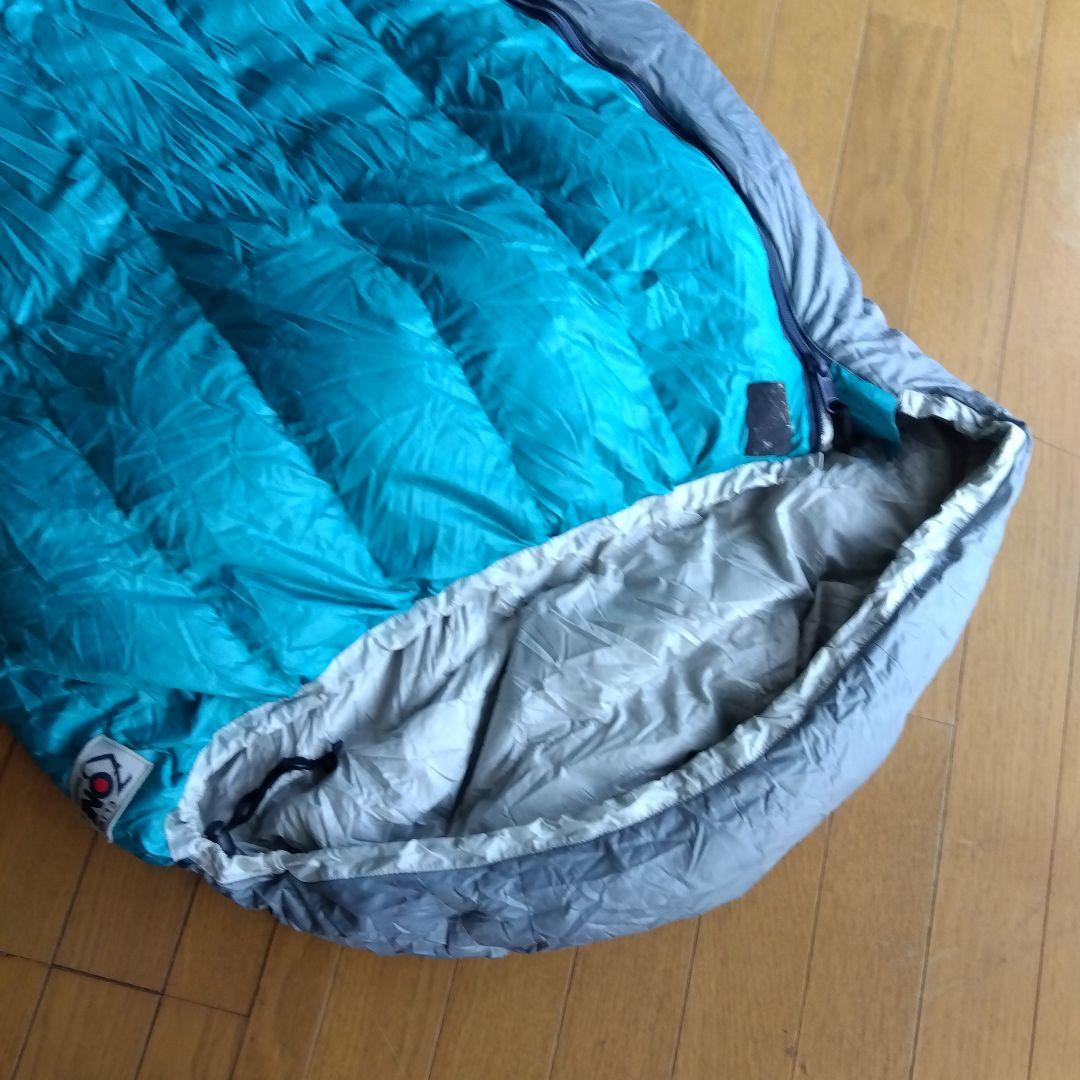 シュラフ 寝袋【ZONE 秀山荘】スーパーダウン600 登山 冬山 キャンプ