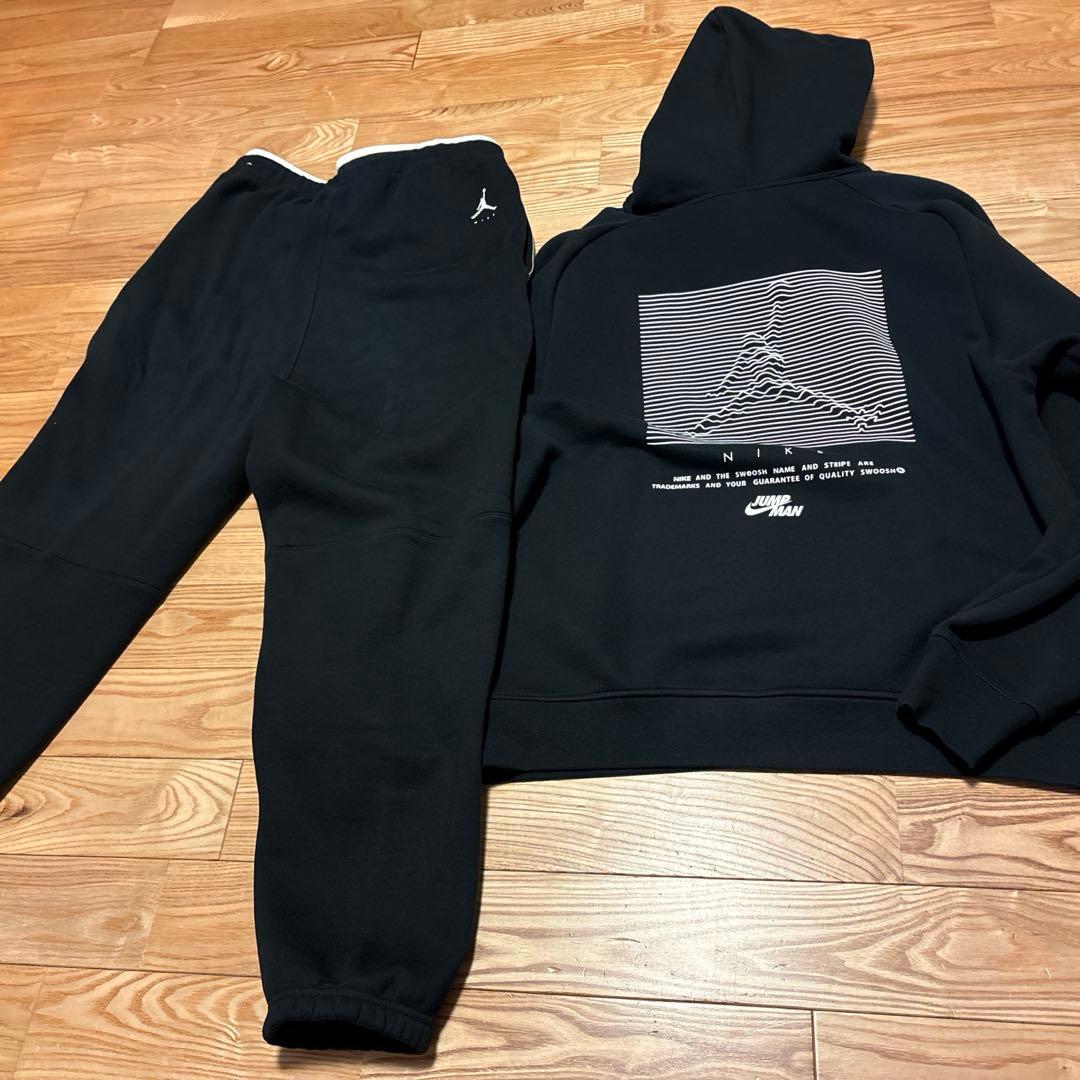 NIKE ジョーダン ジャンプマン フリース パンツ とパーカーのセットアップ