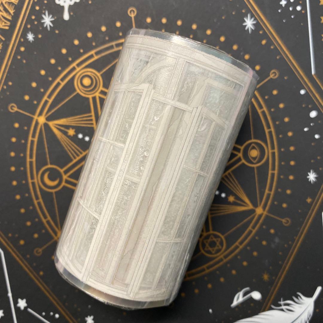 【B1】海外　10m巻　PET/貝殻光マスキングテープ　背景系/装飾系/動物系