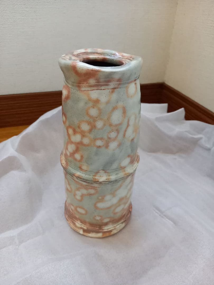 花器　花瓶　　啓功作