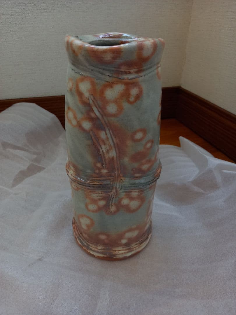 花器　花瓶　　啓功作