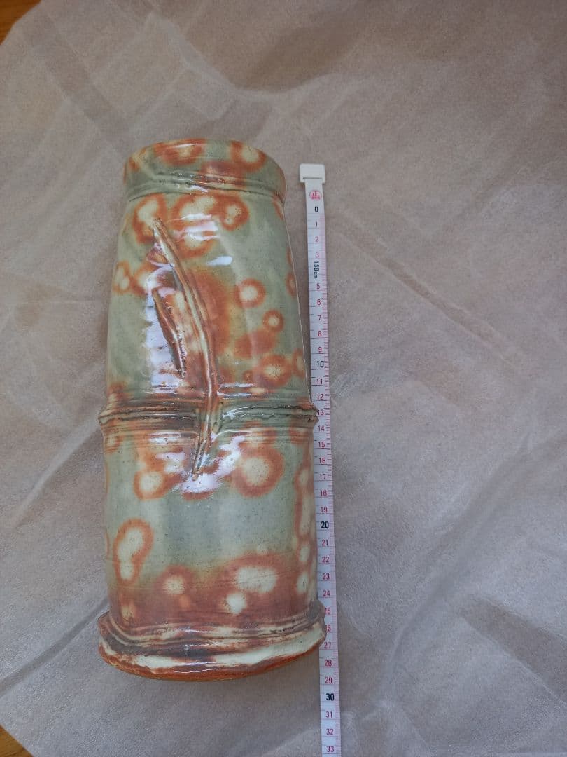 花器　花瓶　　啓功作