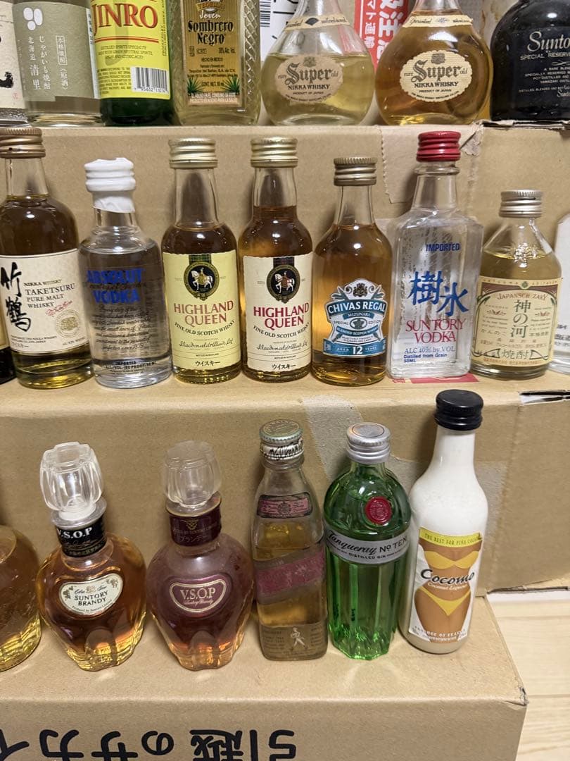 山崎12年ウイスキーミニボトル60本セット