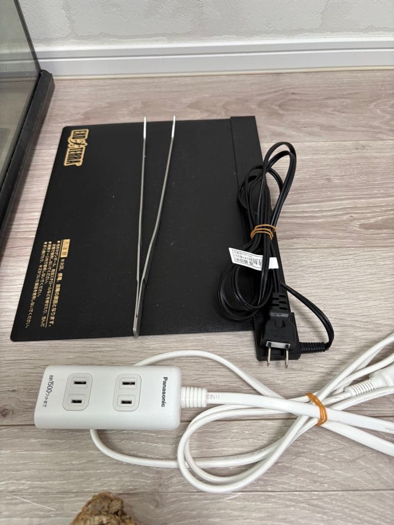 爬虫類飼育セットリクガメフトアゴガラスケージ60.5cm45.5cm32.5cm