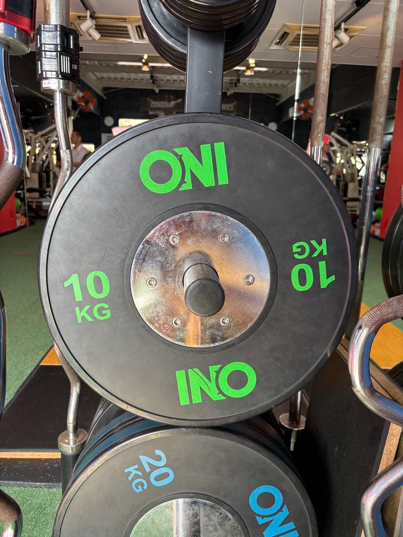 ONI10kg バンパープレート×2枚