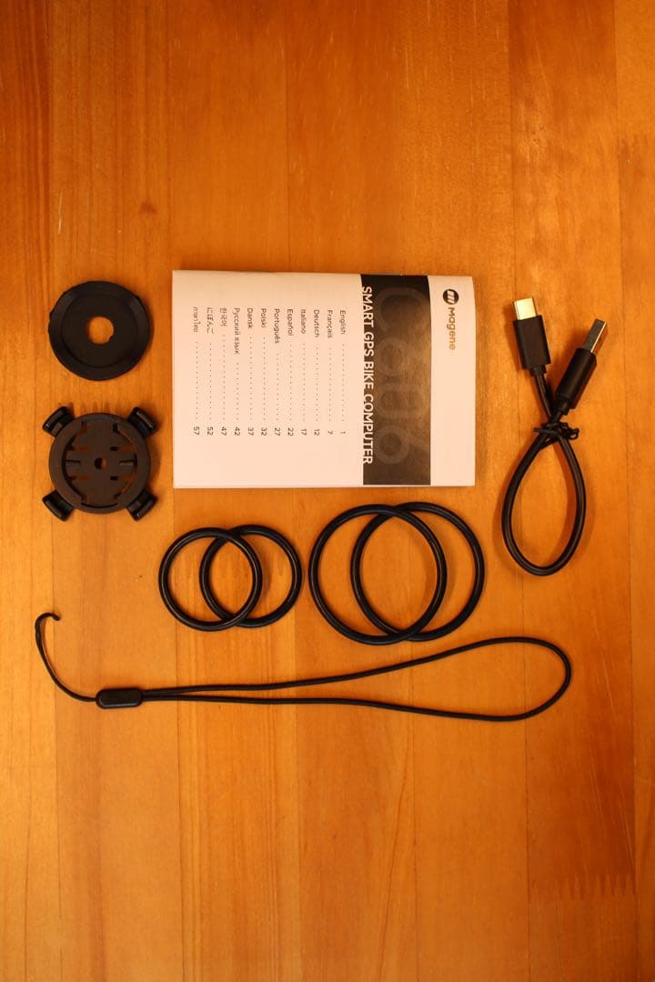 Magene C606 サイクルコンピューター本体