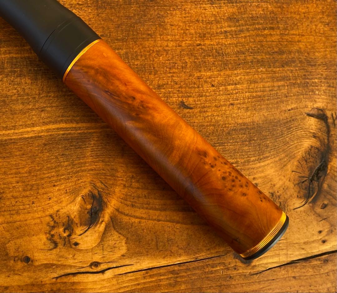 渓流セット　トラウトロッド　ウッドグリップ　5ft6inch スピニングロッド