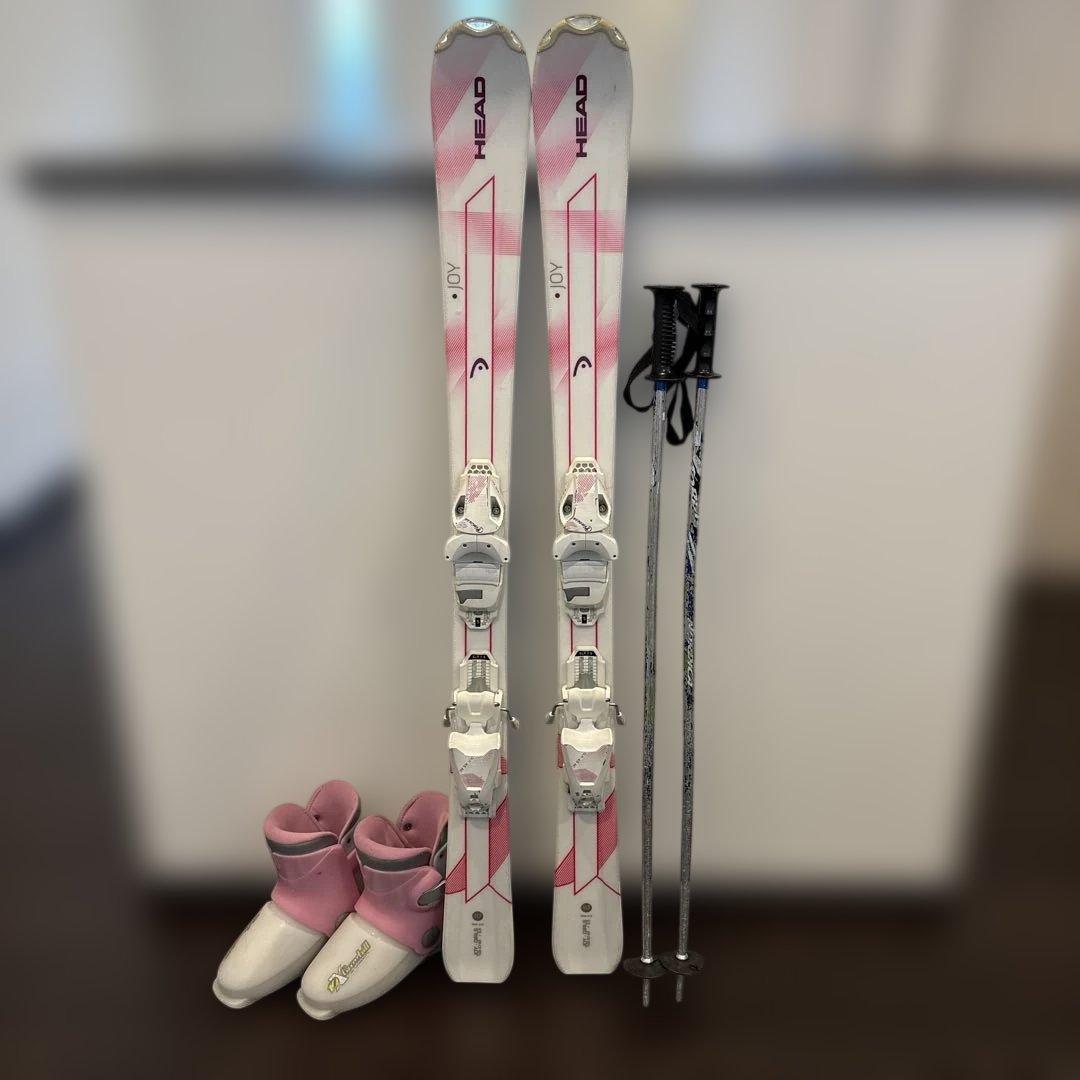 HEAD スキー板　子供用　3点セット　中古