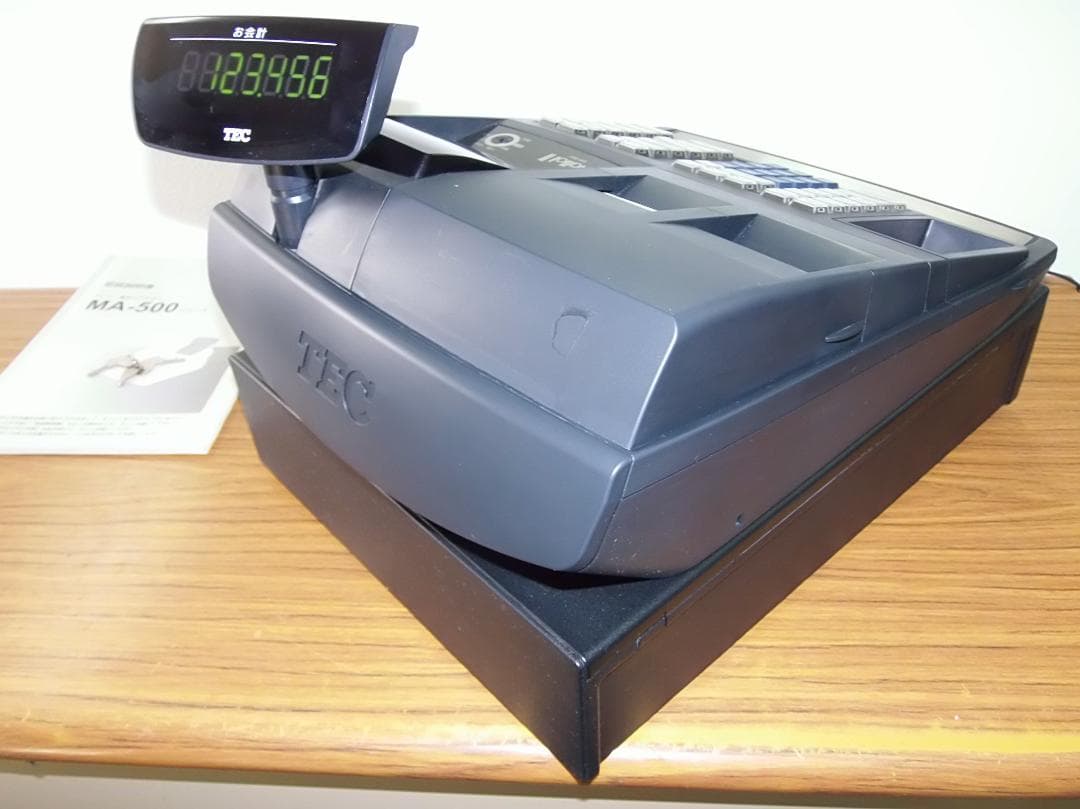 QRコード 店名ロゴ 領収証 設定無料 MA-500 レジスター　250627