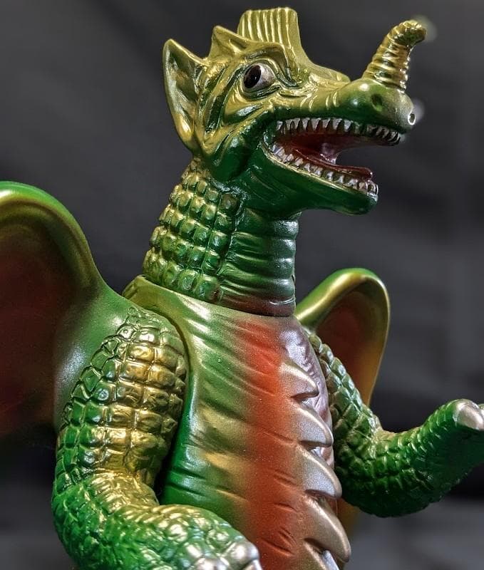 カメレキング「ウルトラマンＡ」登場超獣（ブルマァク復刻）ソフビフィギュア