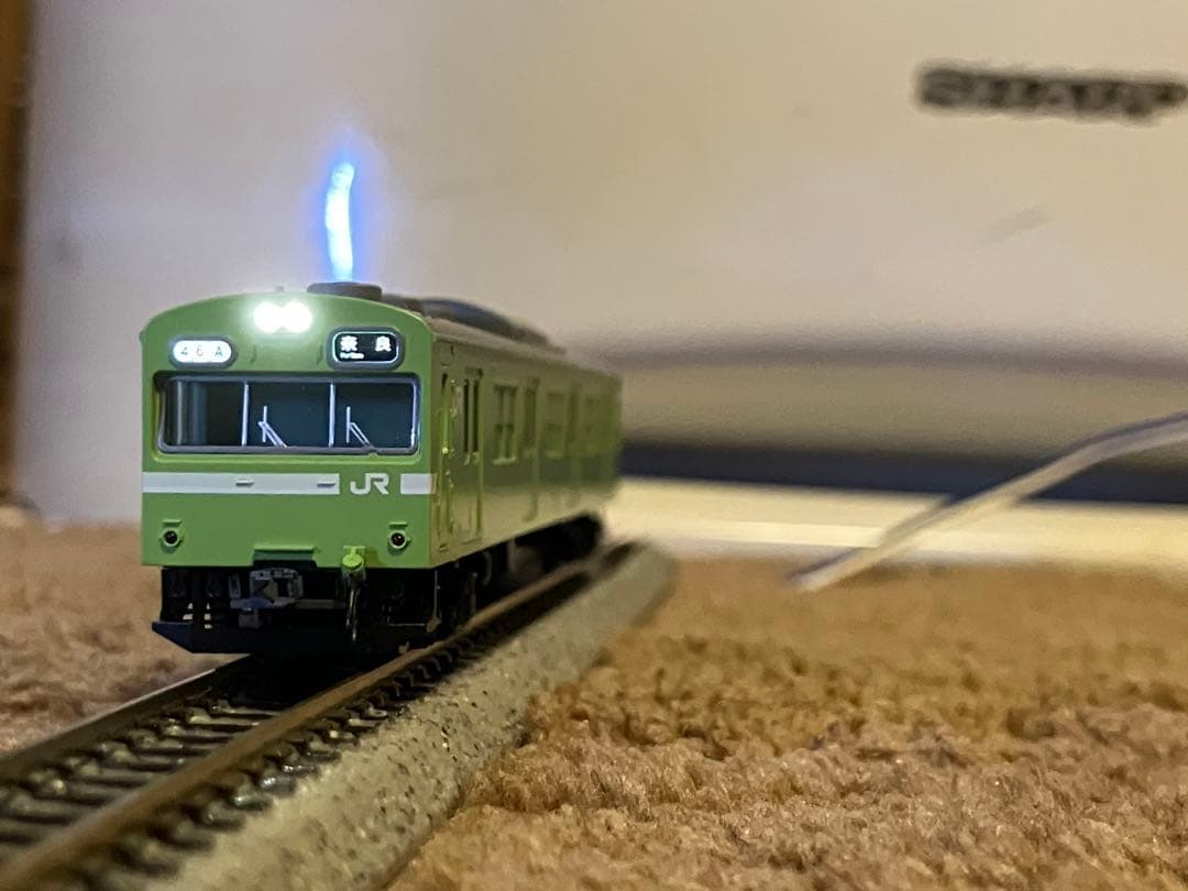 TOMIX 98422 103系JR西日本仕様・黒サッシ・ウグイス基本セット4両