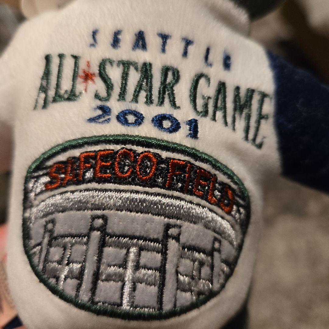 2001年オールスターゲーム ぬいぐるみ　ML Bear　野球　クマ