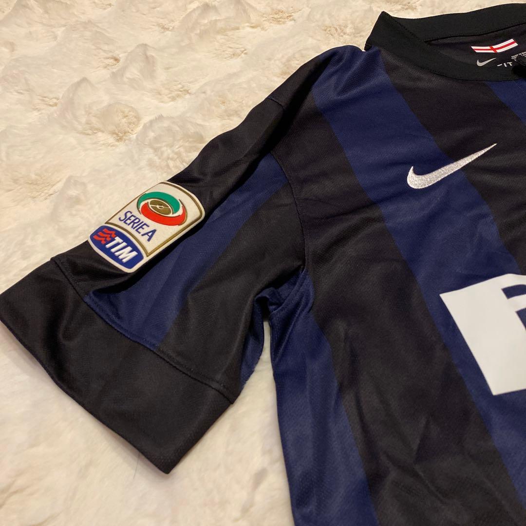 新品　未使用　タグ付き　ナイキ　長友　ミラノ レプリカユニフォーム　M