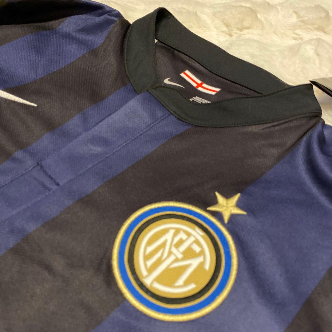 新品　未使用　タグ付き　ナイキ　長友　ミラノ レプリカユニフォーム　M