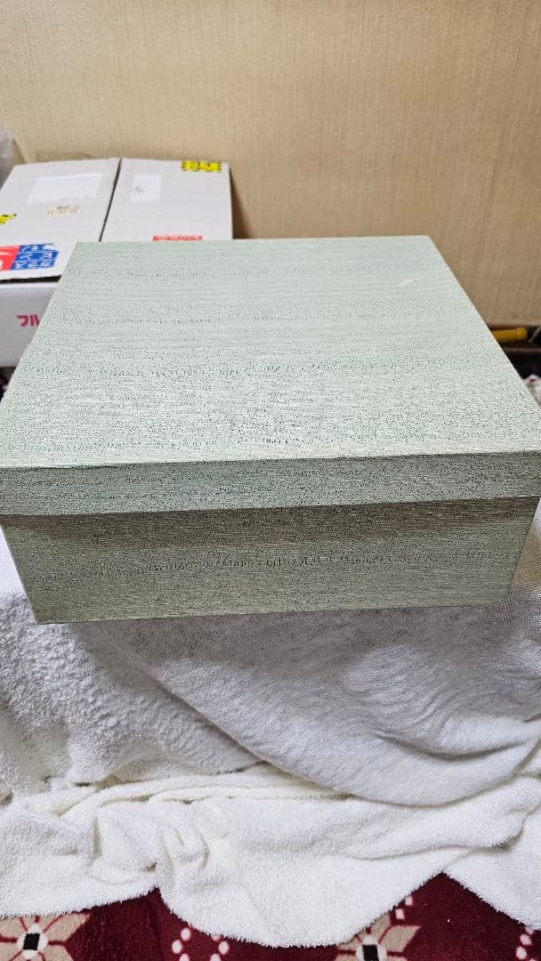 （美品未使用）仙台堆朱　山水画