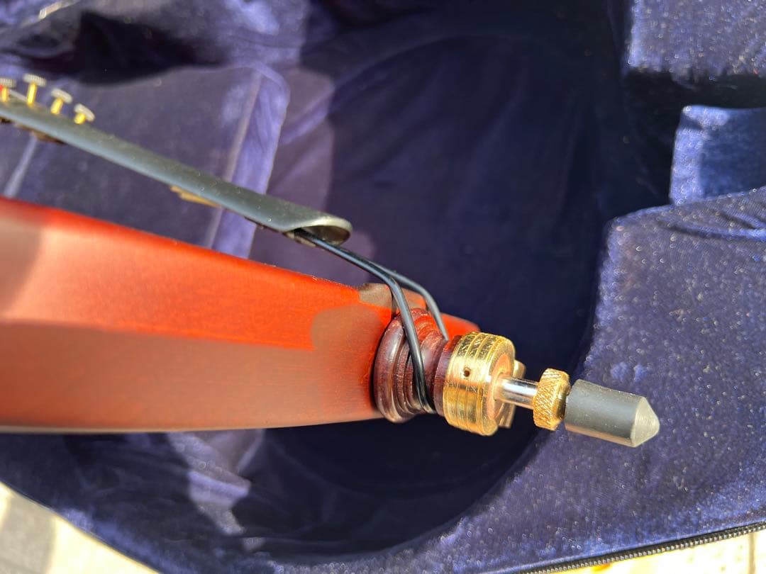 【弓・収納袋付き】エレクトリックチェロ サイレントチェロ 木製 梱包頼める便