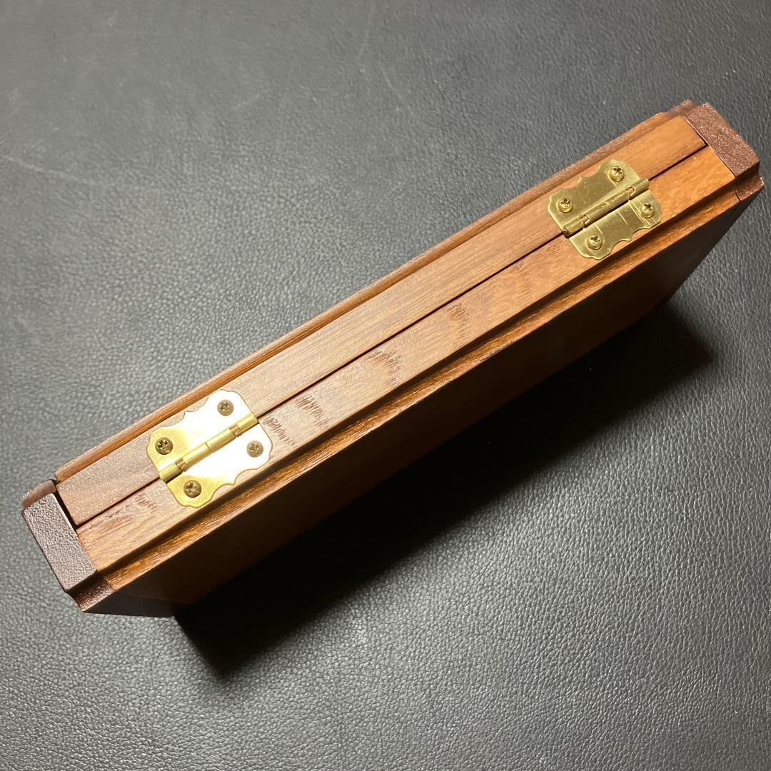 M250907★『Pelikan』木製ペンケース 万年筆入れ